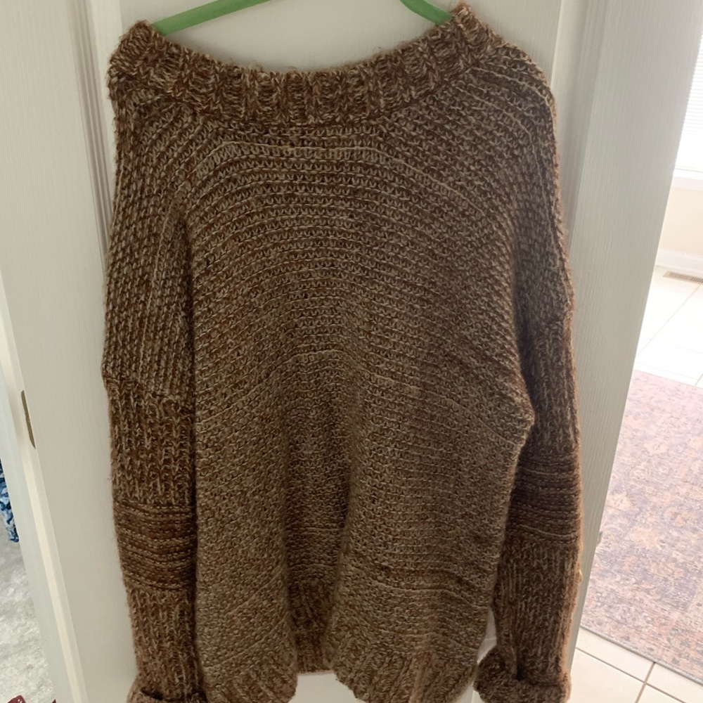 Brown oversized sweater